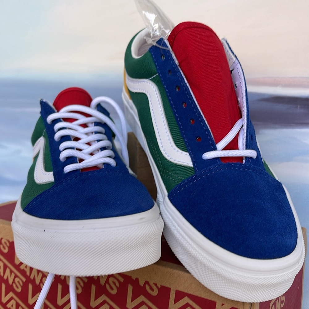 Vans WMNS Old Skool
(Vans Yacht Club) Blue/Green 
VN0A38G1R1Q US
Sneakers - Picture 7 of 16